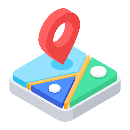 gps Generic color fill icono