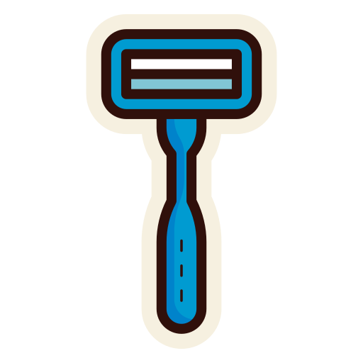 maquinilla de afeitar Generic color lineal-color icono