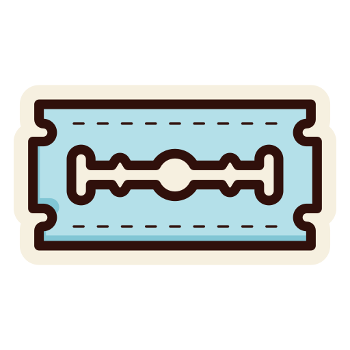 Razor blade Generic color lineal-color icon