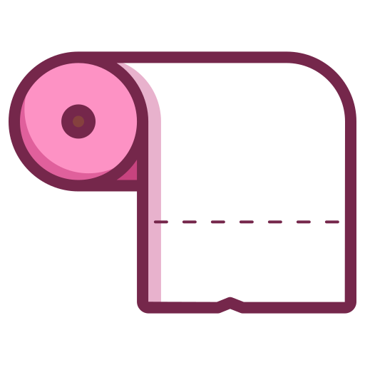 papel higiénico Generic color lineal-color icono