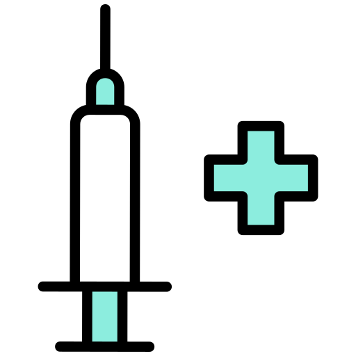 vaccinato Generic color lineal-color icona