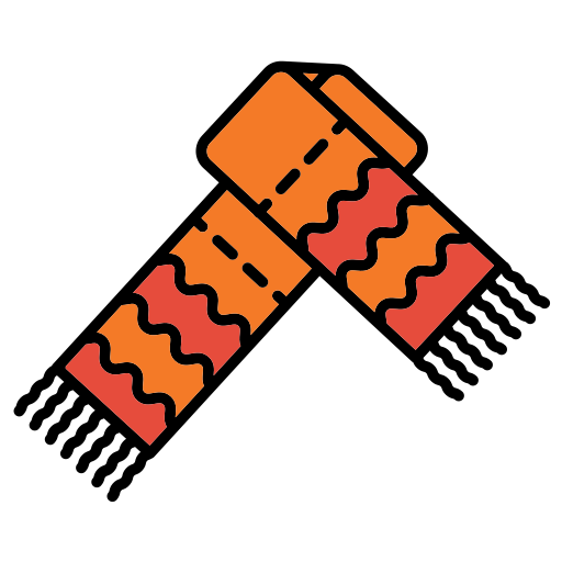 bufanda Generic color lineal-color icono