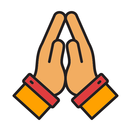 Pray Generic color lineal-color icon