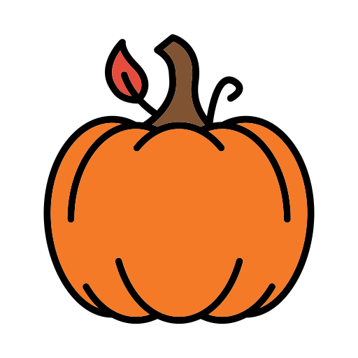 かぼちゃ Generic color lineal-color icon
