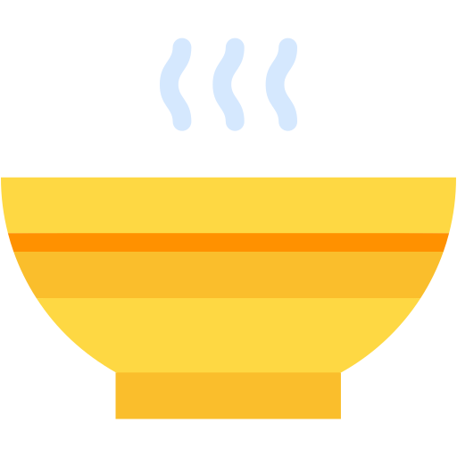 Noodle bowl Generic color fill icon