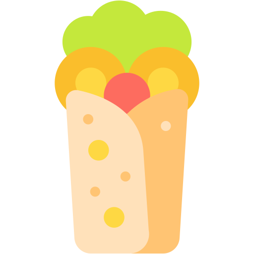 burritos Generic color fill Icône