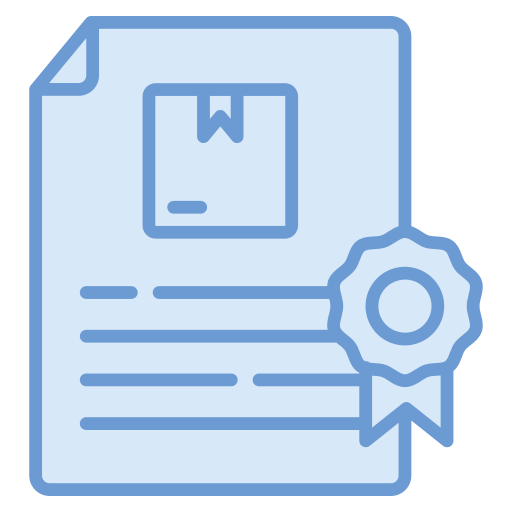 Certification Generic color lineal-color icon