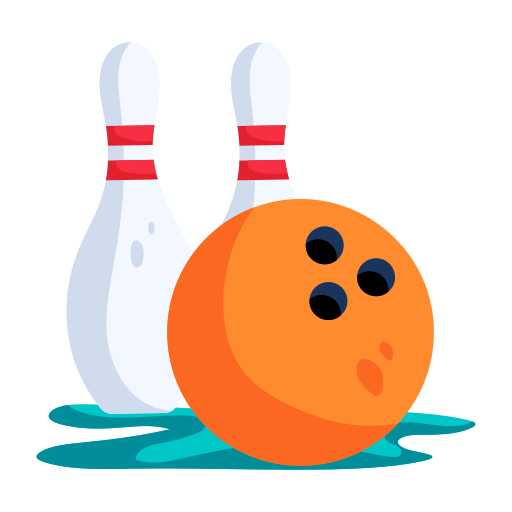 bowlingspel Generic color fill icoon