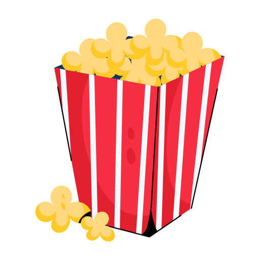 Popcorn Generic color fill icon