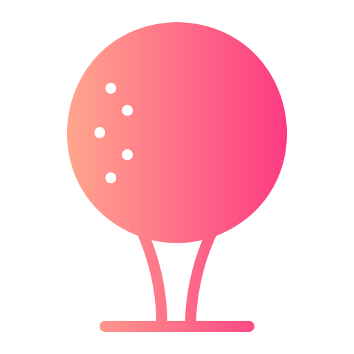 Golf ball Generic gradient fill icon