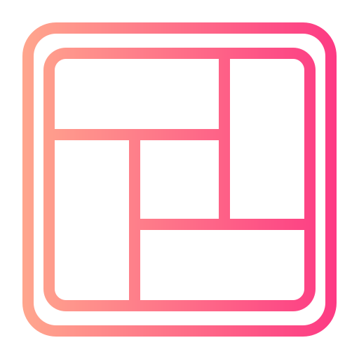 tatami Generic gradient outline icono