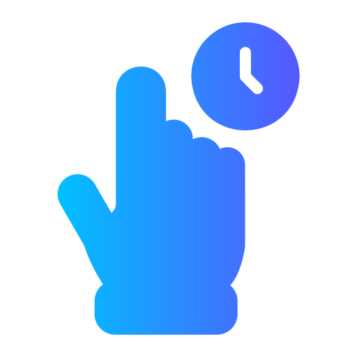 Hand cursor Generic gradient fill icon