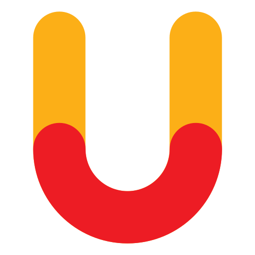 文字u Generic color fill icon