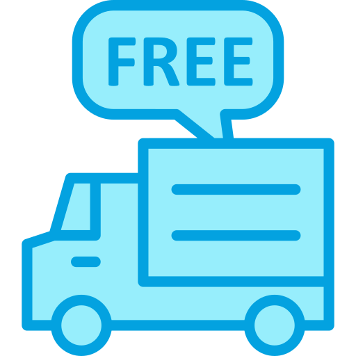 Бесплатный фургон для доставки Generic color lineal-color иконка