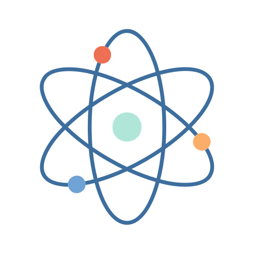 Atom Generic color fill icon