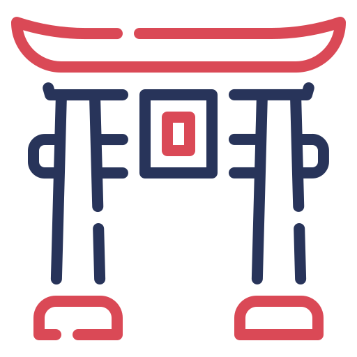 torii Generic color outline icono
