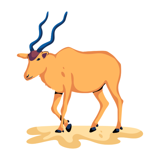 antilope Generic color fill Icône