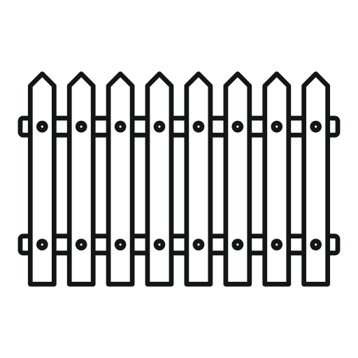 clôture Generic outline Icône