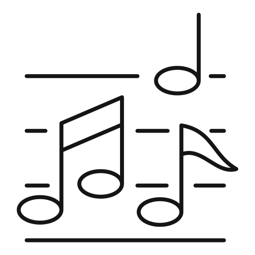 muziek Generic outline icoon
