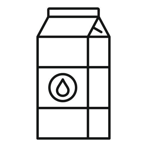 Молоко Generic outline иконка