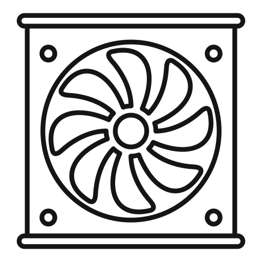 Вентилятор Generic outline иконка