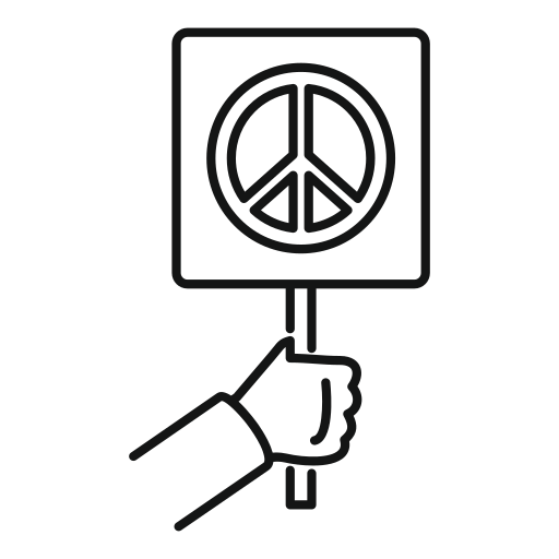 paz Generic outline icono