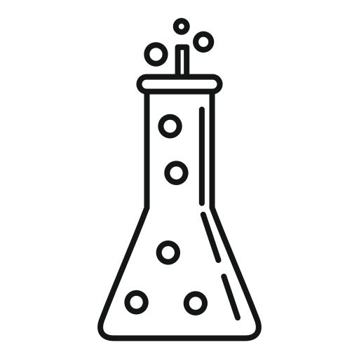 Beaker Generic outline icon