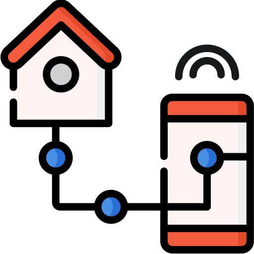 똑똑한 집 Special Lineal color icon