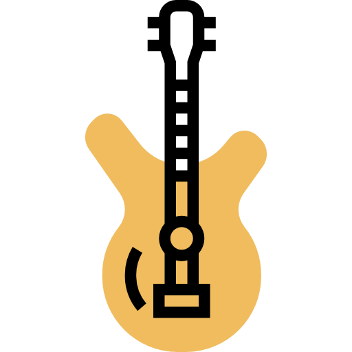 guitarra Meticulous Yellow shadow icono