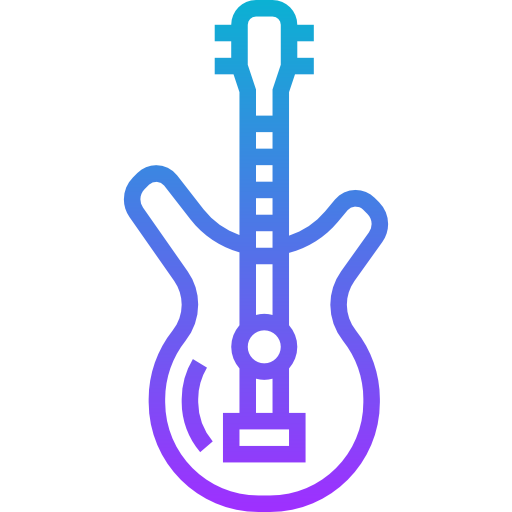 guitarra Meticulous Gradient icono