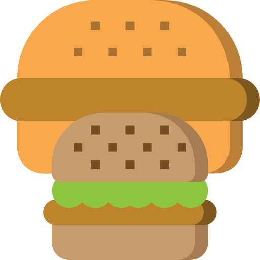 hamburguesa Surang Flat icono