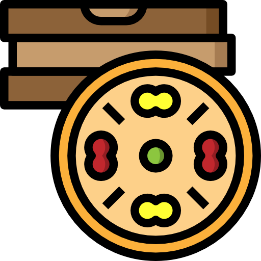 Пицца Surang Lineal Color иконка