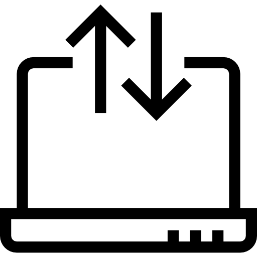 ordenador portátil Pictogramer Outline icono