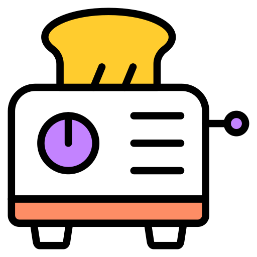 tostadora Generic color lineal-color icono