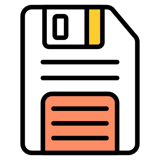 Diskette Generic color lineal-color icon