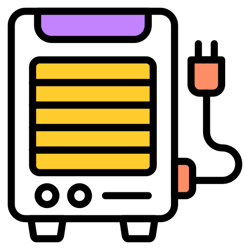 elektrische heizung Generic color lineal-color icon