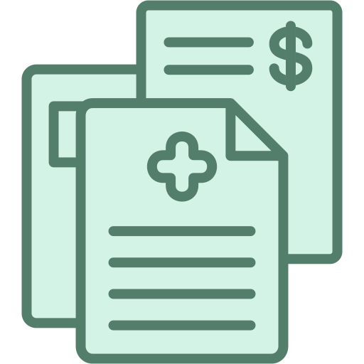 Health insurance policy Generic color lineal-color icon