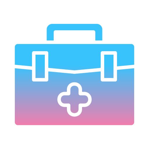Doctor briefcase Generic gradient fill icon