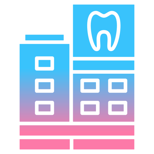 opieka dentystyczna Generic gradient fill ikona