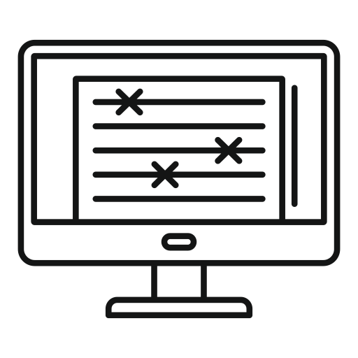 monitor Generic outline icon