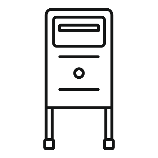 ポストボックス Generic outline icon