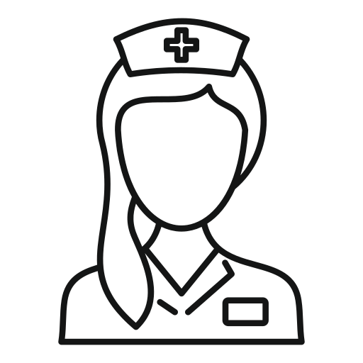 infermiera Generic outline icona