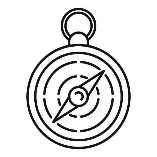 kompas Generic outline icoon