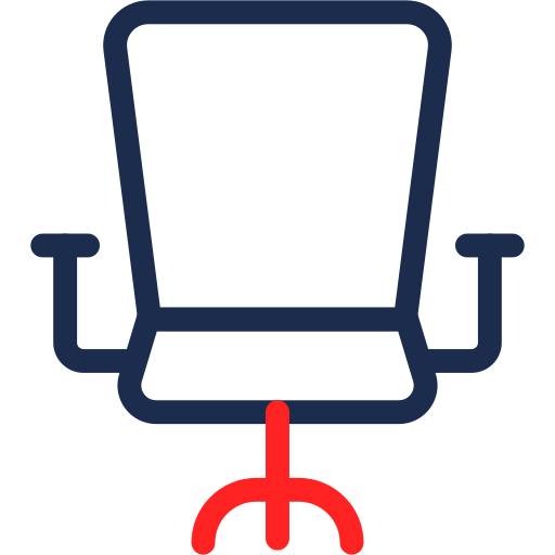 Office chair Generic color outline icon