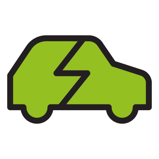 elektroauto Generic color lineal-color icon