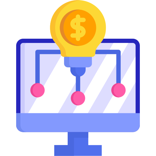 Funding platform Generic color fill icon