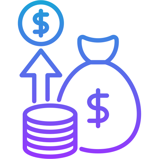 Revenue Generic gradient outline icon