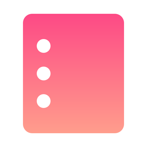 guion Generic gradient fill icono