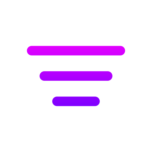 メニュー Generic gradient fill icon
