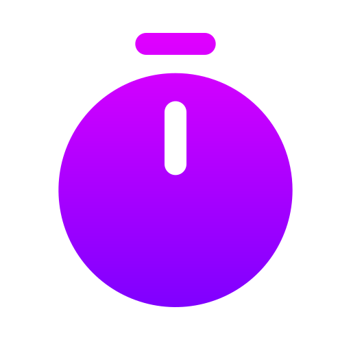 Timer Generic gradient fill icon